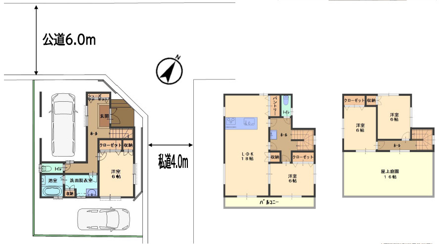 越谷市東大沢3丁目 新築分譲住宅