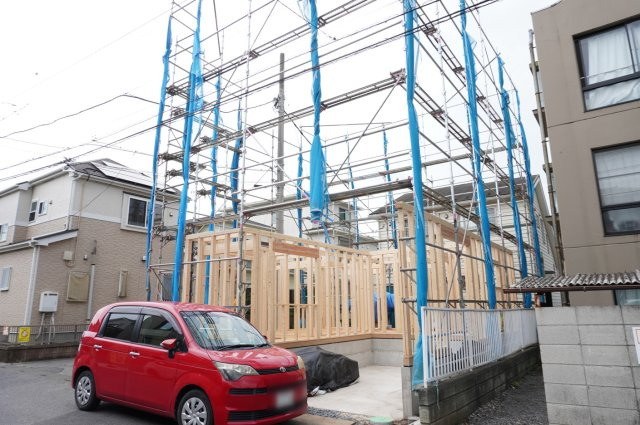 越谷市東大沢3丁目 新築分譲住宅の外観