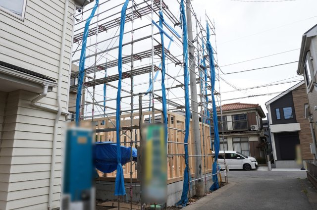 越谷市東大沢3丁目 新築分譲住宅の外観
