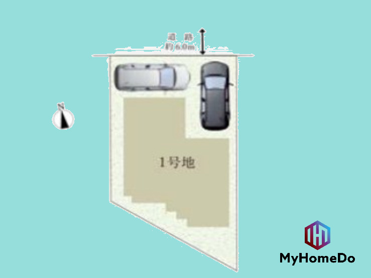春日井市中野町　3期の区画図