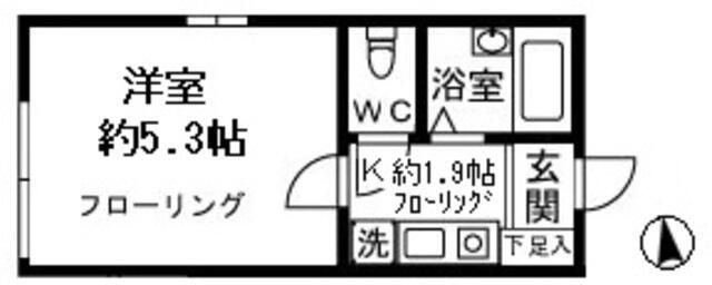 ジョンシェ高円寺の間取り