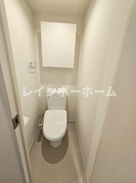 ヴィラ原木中山のトイレ
