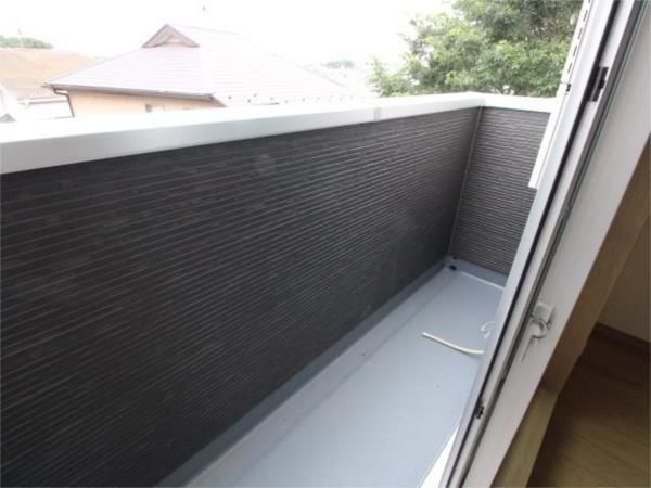 ソレッジャート大和田のバルコニー