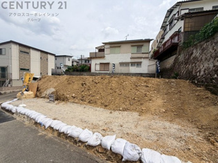 川西市松が丘町売り土地の外観