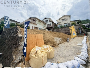 川西市松が丘町売り土地の外観