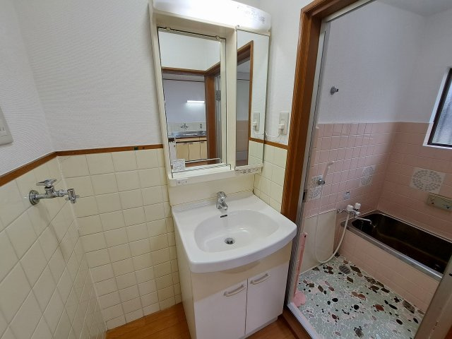 甲子園九番町戸建ての洗面所