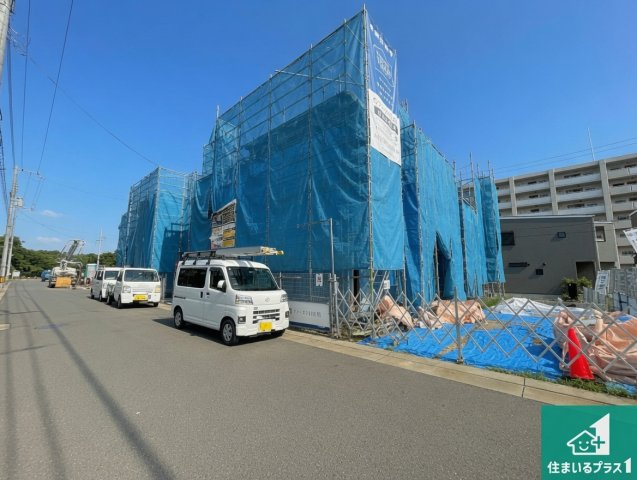 川西市清和台東　第6期　新築一戸建ての外観|現在建築中！落ち着いた街並みで新生活を始めることが出来そう！周辺の物件も併せてご紹介させて頂きます！