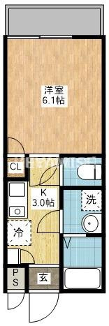 ヴィオラ東町Ⅱの間取り