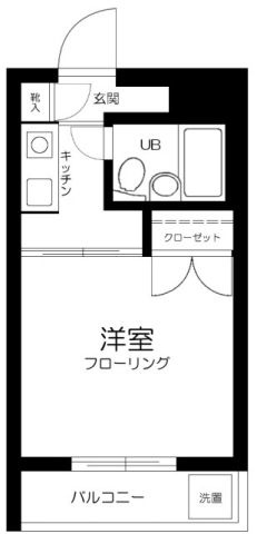 ハイタウン西蒲田の間取り