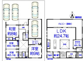 豊浜１丁目戸建の間取り
