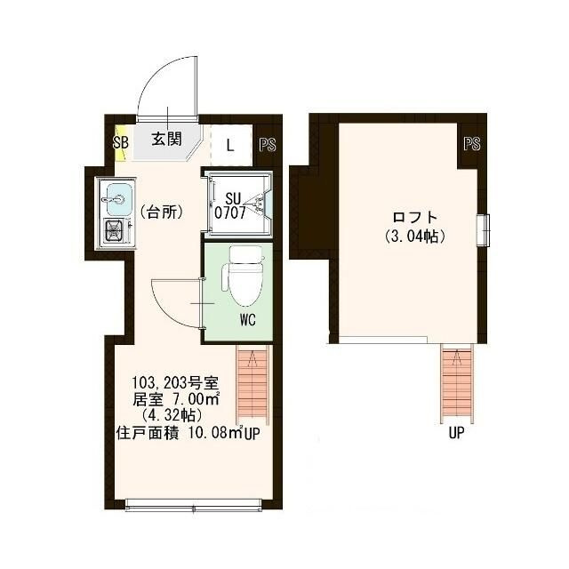 ＭＯＡ池袋の間取り