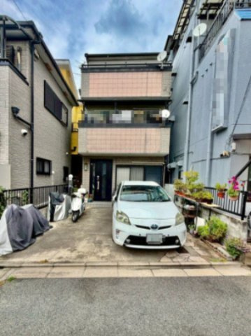 門真市城垣町の前面道路含む現地写真|駐車2台可能！
（間口約5.4ｍ）