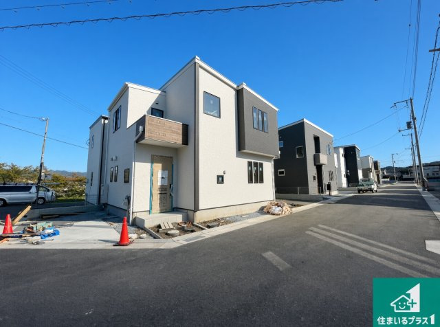 川西市清和台東　第6期　新築一戸建ての外観|現在建築中！落ち着いた街並みで新生活を始めることが出来そう！周辺の物件も併せてご紹介させて頂きます！