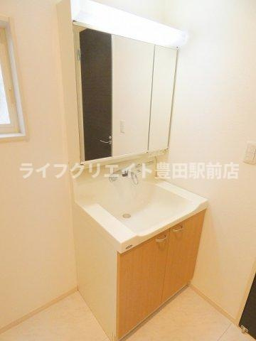 神明一戸建貸家の洗面所