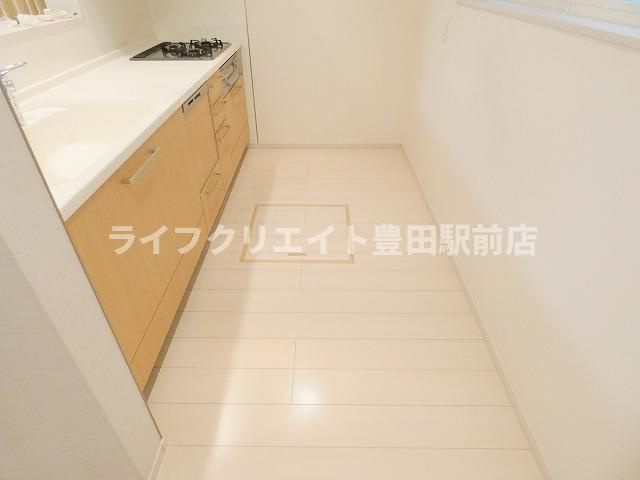 神明一戸建貸家のキッチン