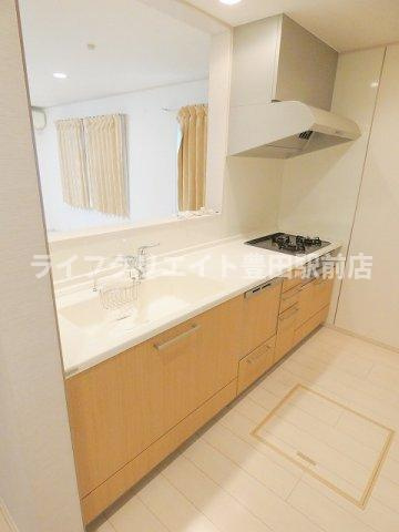 神明一戸建貸家のキッチン
