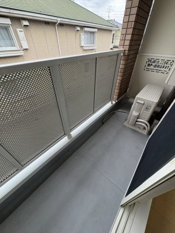 グランソレイユ楠葉Ⅱのバルコニー|お洗濯にも便利なバルコニー付き