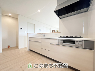 【キッチン】 | CRADLE GARDEN結城市結城　第46　 | 同社施工写真　建具屋クロスその他仕様が異なる場合がございます。