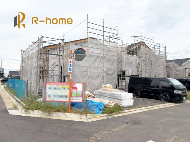 水戸市住吉町4期　新築戸建て　1号棟の外観|ご予約を頂ければ、『平日』はもちろん『早朝』や『夜間』もご見学可能です♪お気軽にお申し付けください♪