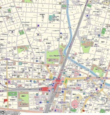 【地図】 | ハイタウン西蒲田