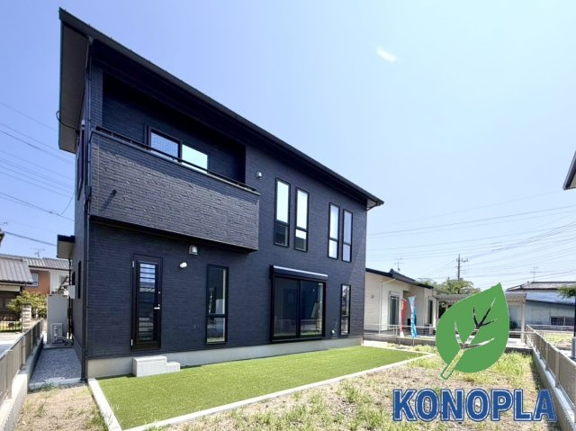【新築戸建】児玉郡上里町大字勅使河原の外観|■外観（4号棟）｜少し気になる！資料請求だけ！大歓迎です♪お気軽に木ノ葉プランニング高崎店までお問い合わせください♪
