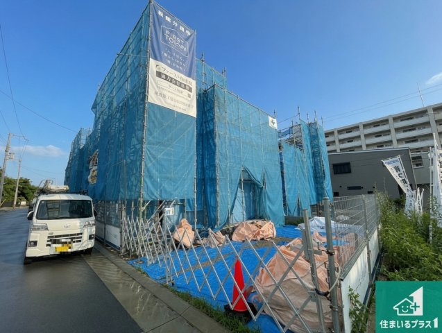 川西市清和台東　第6期　新築一戸建ての外観|現在の進捗状況です！順調に作業進行中、完成が待ち遠しいです！詳細の間取り等、お気軽にお問い合わせください！