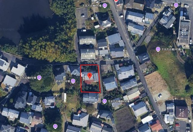 下北方町塚原　土地