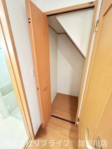 ファミーユ溝之口の収納