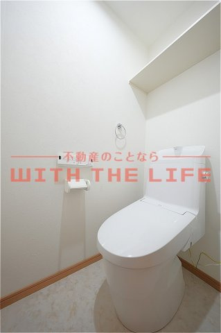 THE NOBLES（ザノーブルス）諏訪野町Ⅰ【キャシュバック対象物件】のトイレ|※同建築会社施工物件の写真　※現状優先