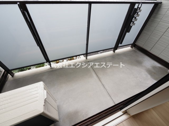 La Coeur北島のバルコニー