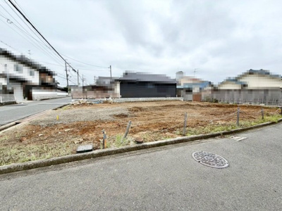 【前面道路含む現地写真】 | 土塔町　売土地　全３区画 | 現況更地ですので、解体費用がかからないのが嬉しいですね♪