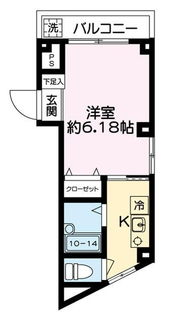 南町共栄ビルの間取り