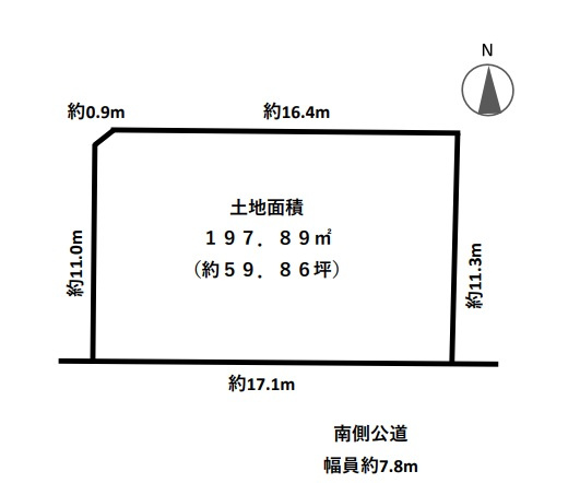 西宮市青木町　売土地