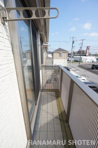 グランシャリオおゆみ野のバルコニー|物件、駅でお待ち合わせでのご案内歓迎！