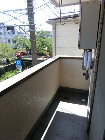 ハイツ白洲のバルコニー|他のお部屋の参考写真となります。