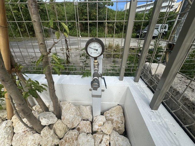 沖縄市知花（全5棟）E号棟の設備|E号棟　外水栓♪