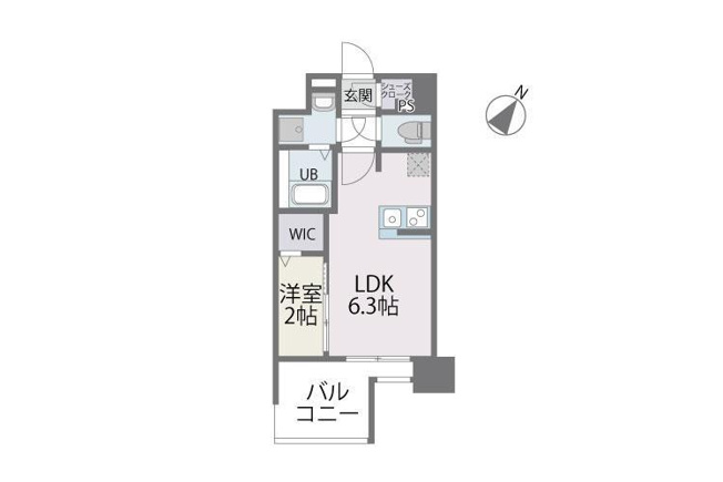 【間取り】 | ＭＯＤＥＲＮ ＰＡＬＡＺＺＯ博多デュオグランデＷＥＳＴ