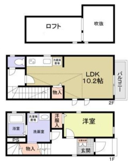 【間取り】 | 板橋区前野町５丁目戸建 | 間取りです。