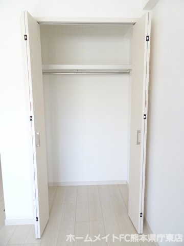 熊本市中央区上水前寺２丁目の賃貸マンションの収納