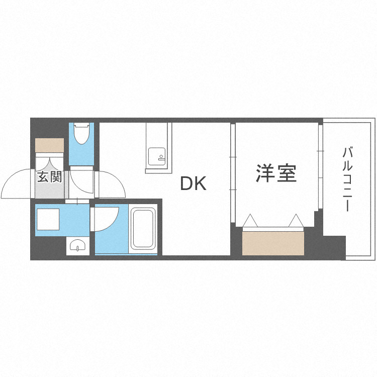 ヴィーナス今里の間取り