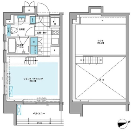 プライムアーバン芝浦LOFT