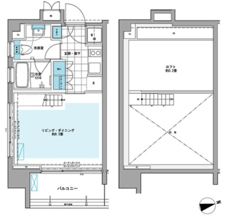プライムアーバン芝浦LOFT
