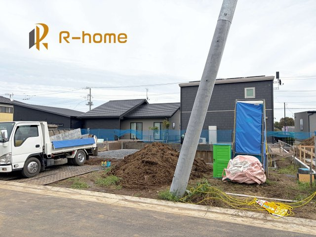 水戸市住吉町4期　新築戸建て　7号棟の外観|ご予約を頂ければ、『平日』はもちろん『早朝』や『夜間』もご見学可能です♪お気軽にお申し付けください♪