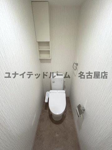 名古屋市中区栄１丁目の賃貸マンションのトイレ