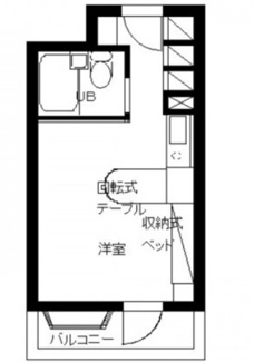 【間取り】 | インペリアル南麻布サテライト | 間取りです。