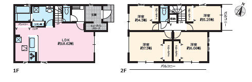 平塚市御殿3丁目18期　新築戸建全3棟3号棟