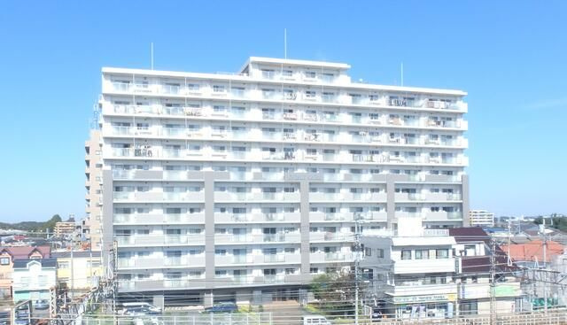 ユニーブル我孫子の外観|外観もきれいです