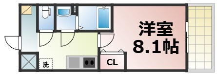 【間取り】 | CASA今里　仲介手数料無料