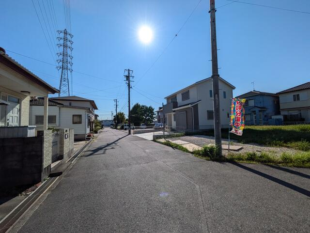 【トーヨーホーム売主/売建】中島中町四丁目Ｂ分譲のその他|Ｂ分譲現地及び前面道路