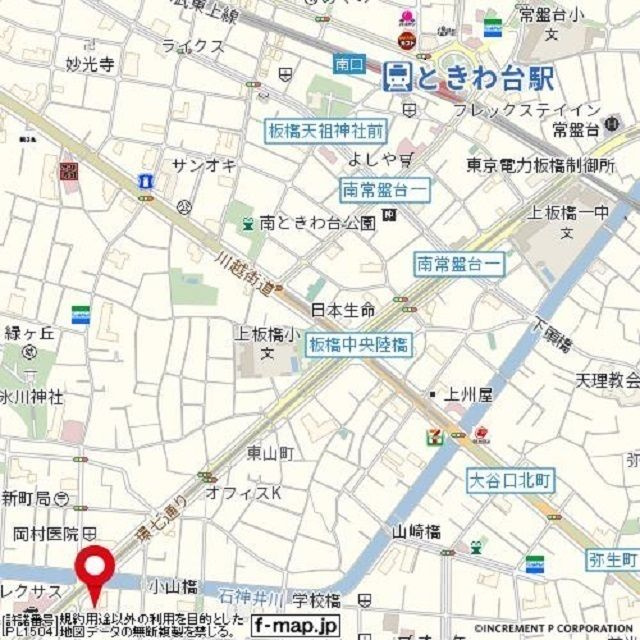 小茂根ビルの地図